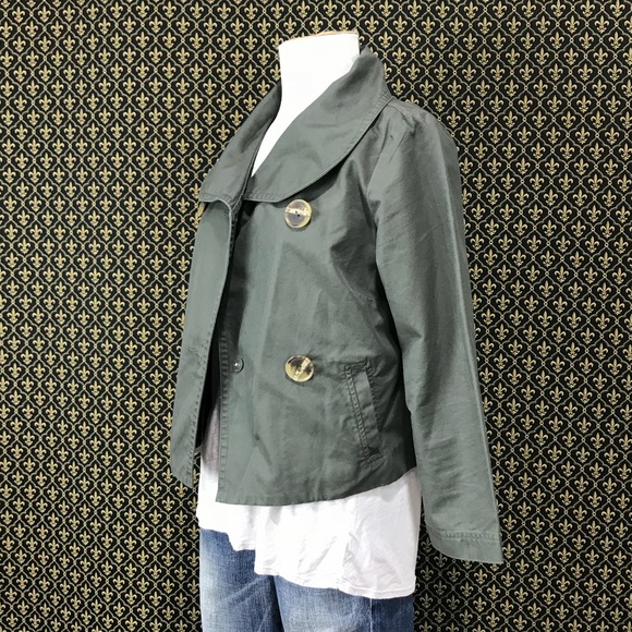 Anthro Cotton Collared Jacket by Sitwell - Picture 10 of 10